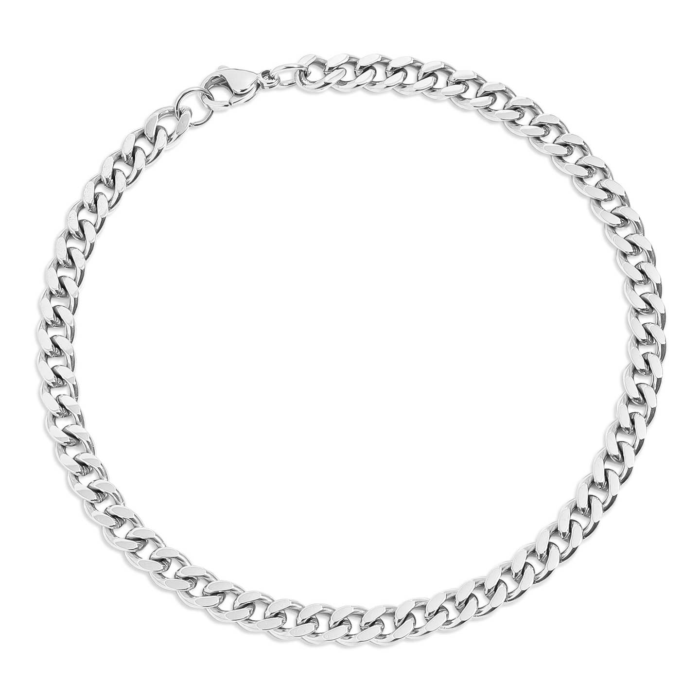 Gold Curb Chain Bracelet
