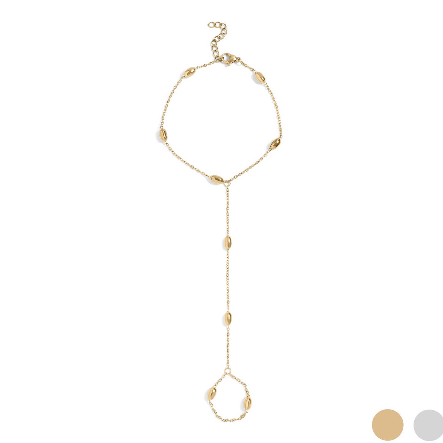 Gold Hand Chain Bracelet